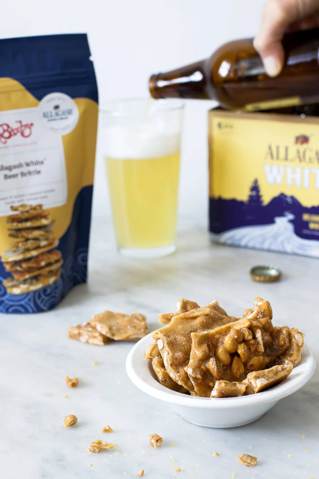 Allagash Beer Brittle - chili peanut