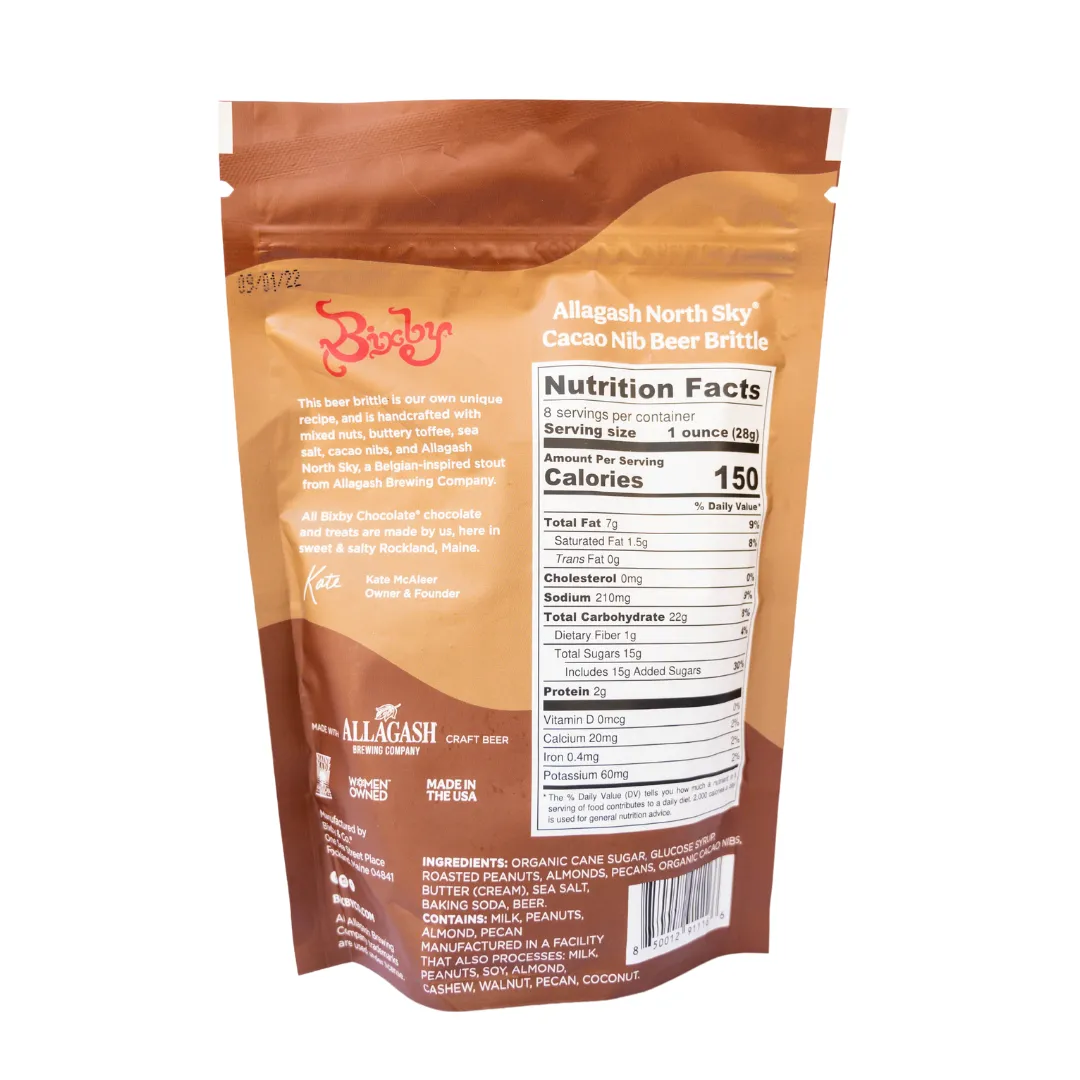 Allagash Beer Brittle - chili peanut