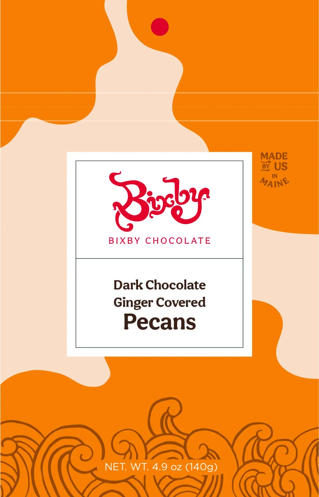 Dark Chocolate Ginger Pecan
