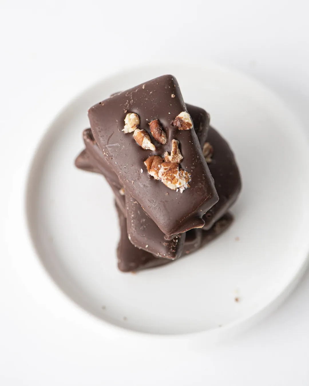 Dark Chocolate Toffee Gift Box - Pecan (1/2 lb)