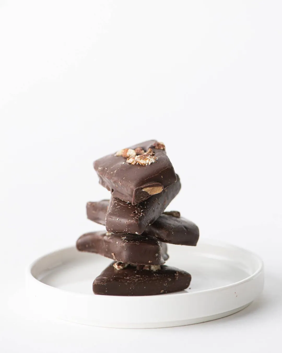 Dark Chocolate Toffee Gift Box - Pecan (1/2 lb)