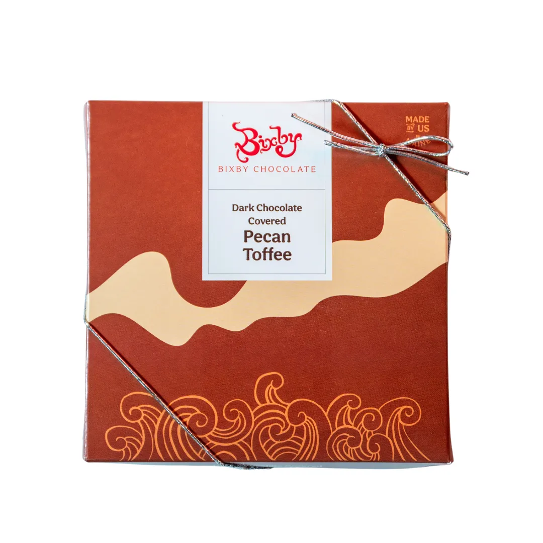 Dark Chocolate Toffee Gift Box - Sea Salt (1 lb)