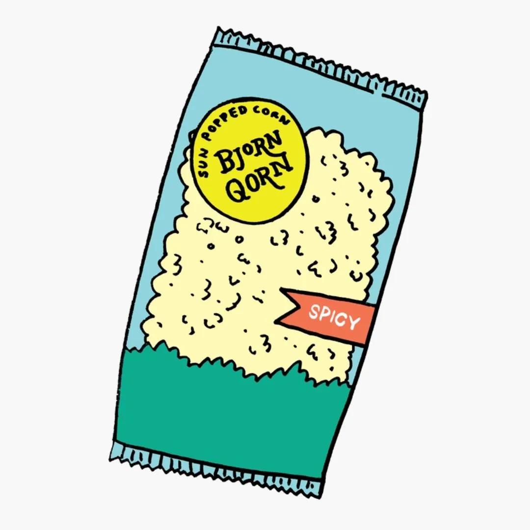 3oz Spicy BjornQorn