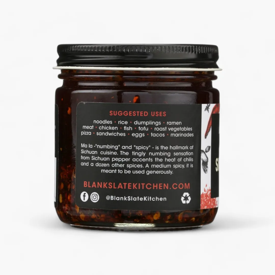Sichuan Chili Oil - Authentic Chinese Hot Sauce