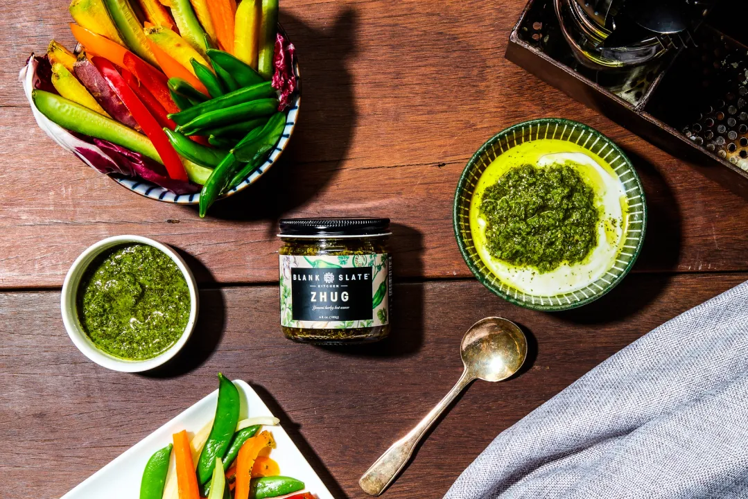 Zhug - Herby Hot Sauce (Middle Eastern Chimichurri)