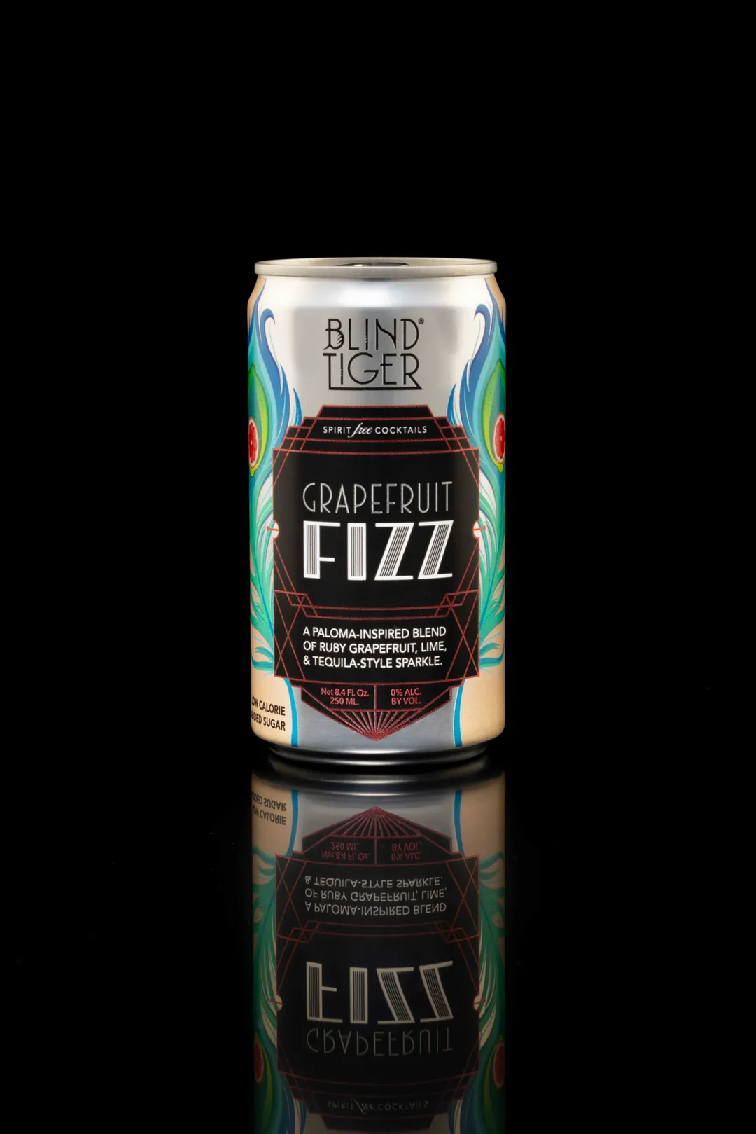 Blind Tiger Grapefruit FIZZ 4-pack (33.6oz) - Low Cal & Low Carb