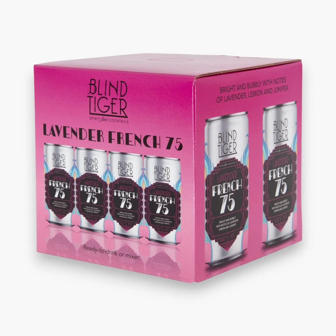 Blind Tiger Lavender French 75 4-pack (33.6oz)