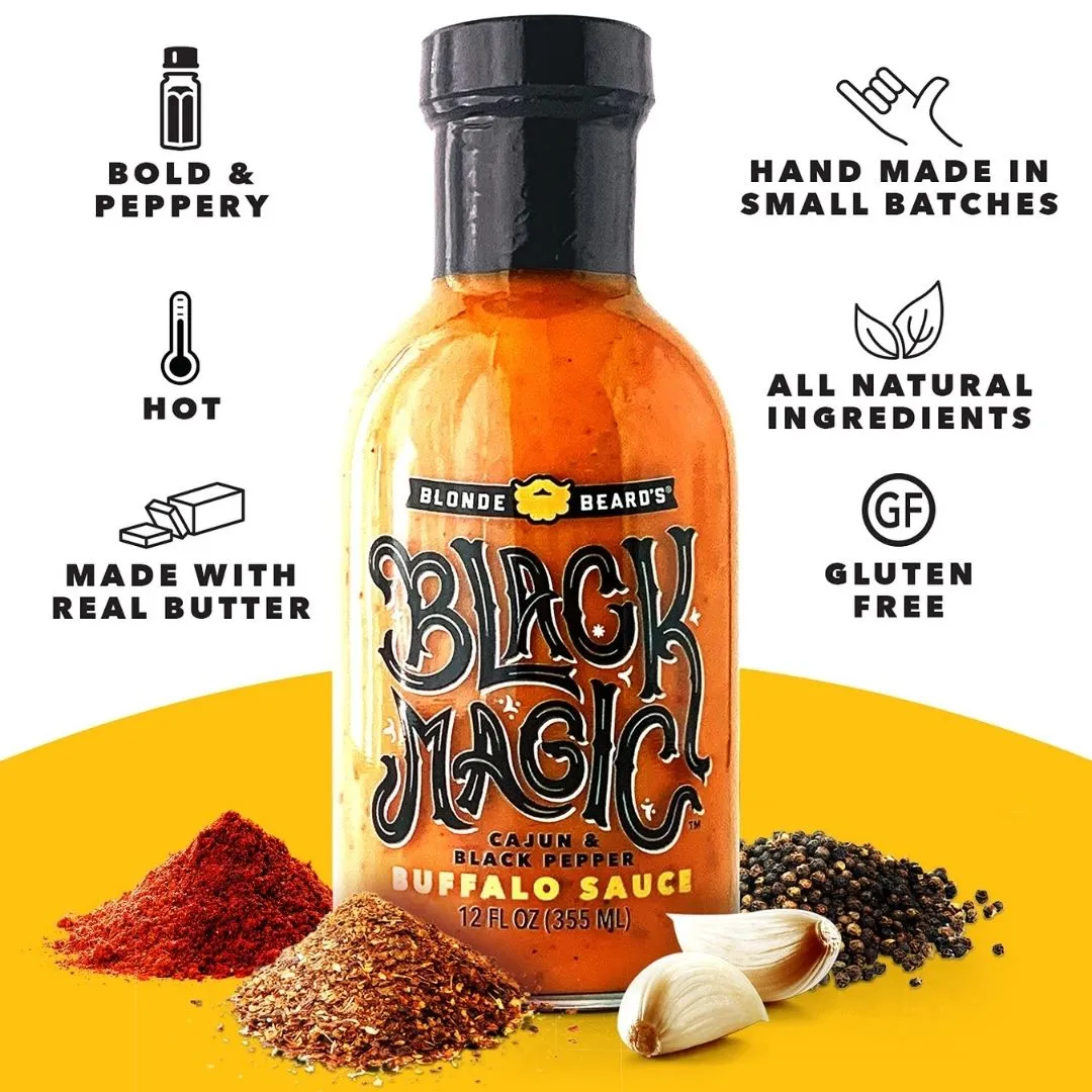 Black Magic Buffalo Sauce (8 fl. oz.)