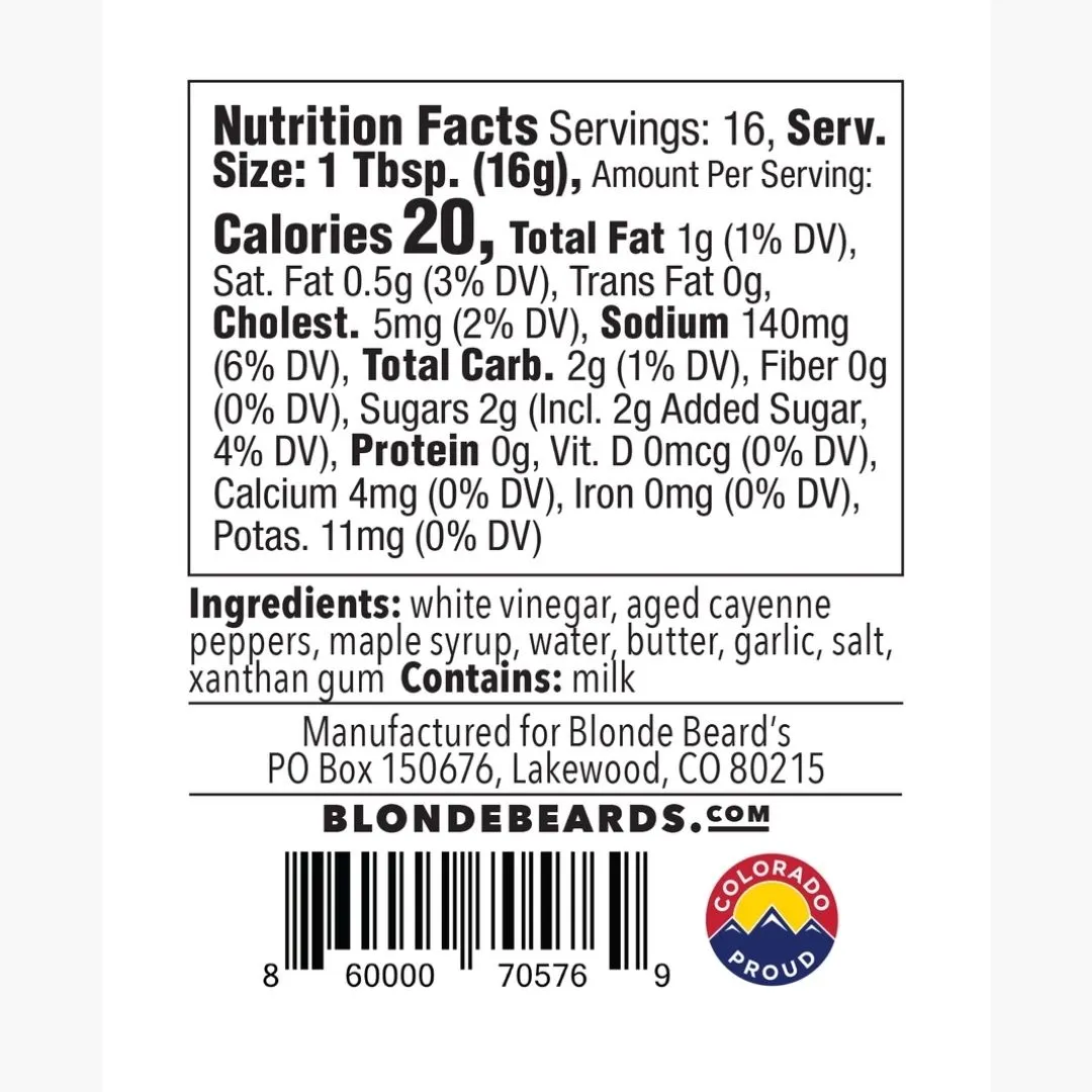 Chicken & Waffles Buffalo Sauce (5 fl. oz.)