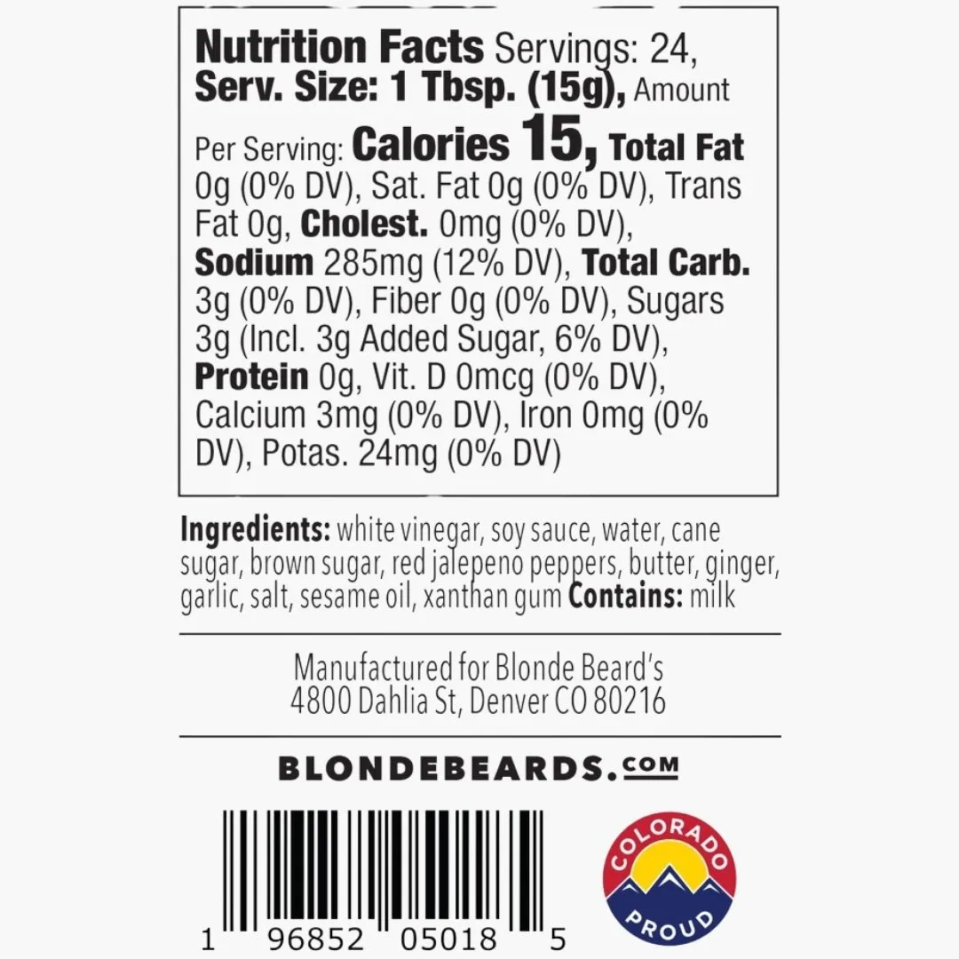 Dojo Asian Wing Sauce (8 fl. oz.)