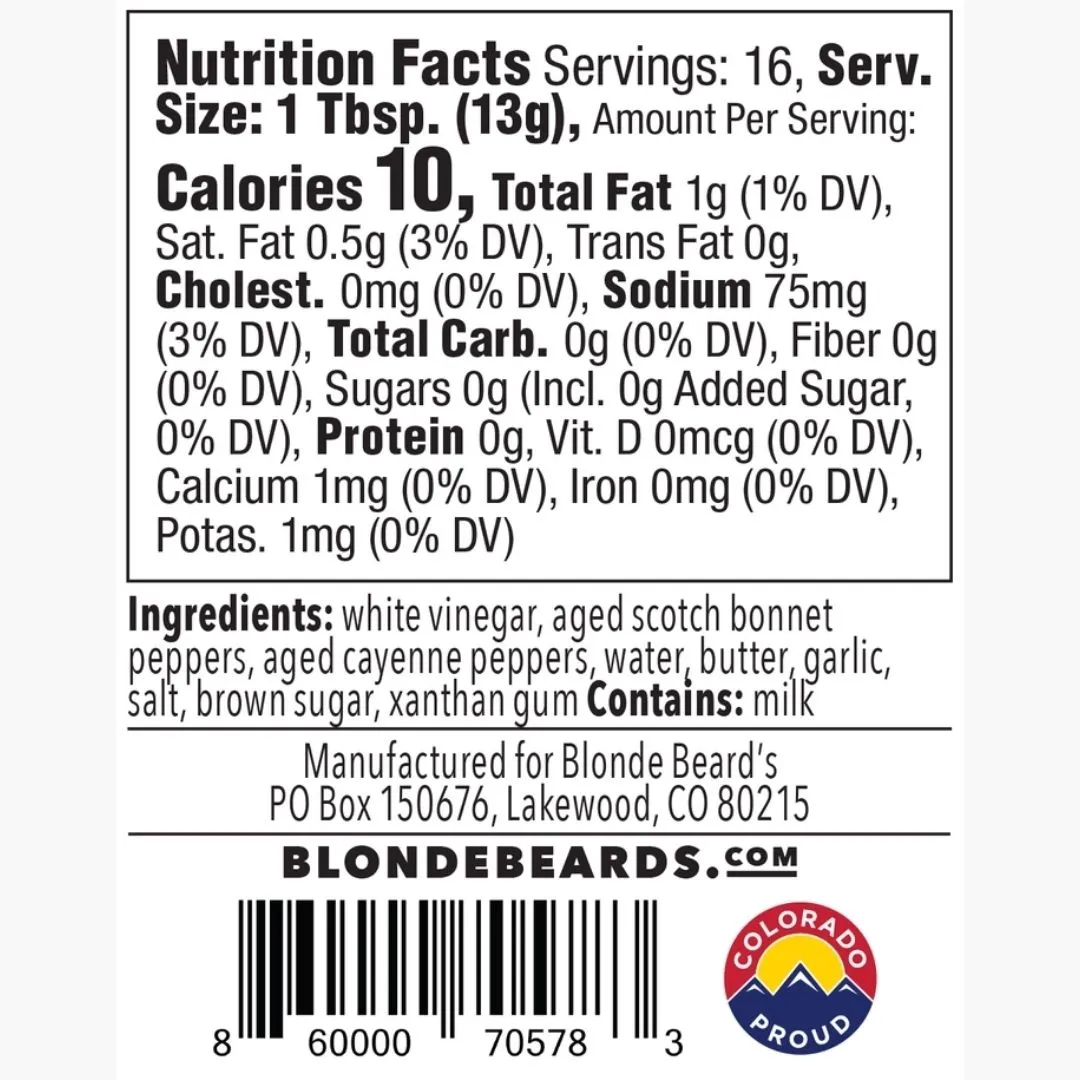Holy Hell Buffalo Sauce (5 fl. oz.)