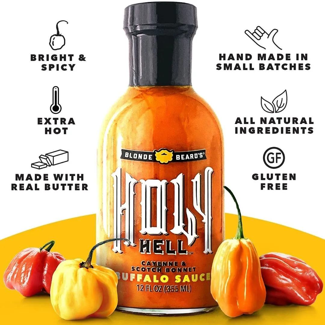 Holy Hell Buffalo Sauce (8 fl. oz.)