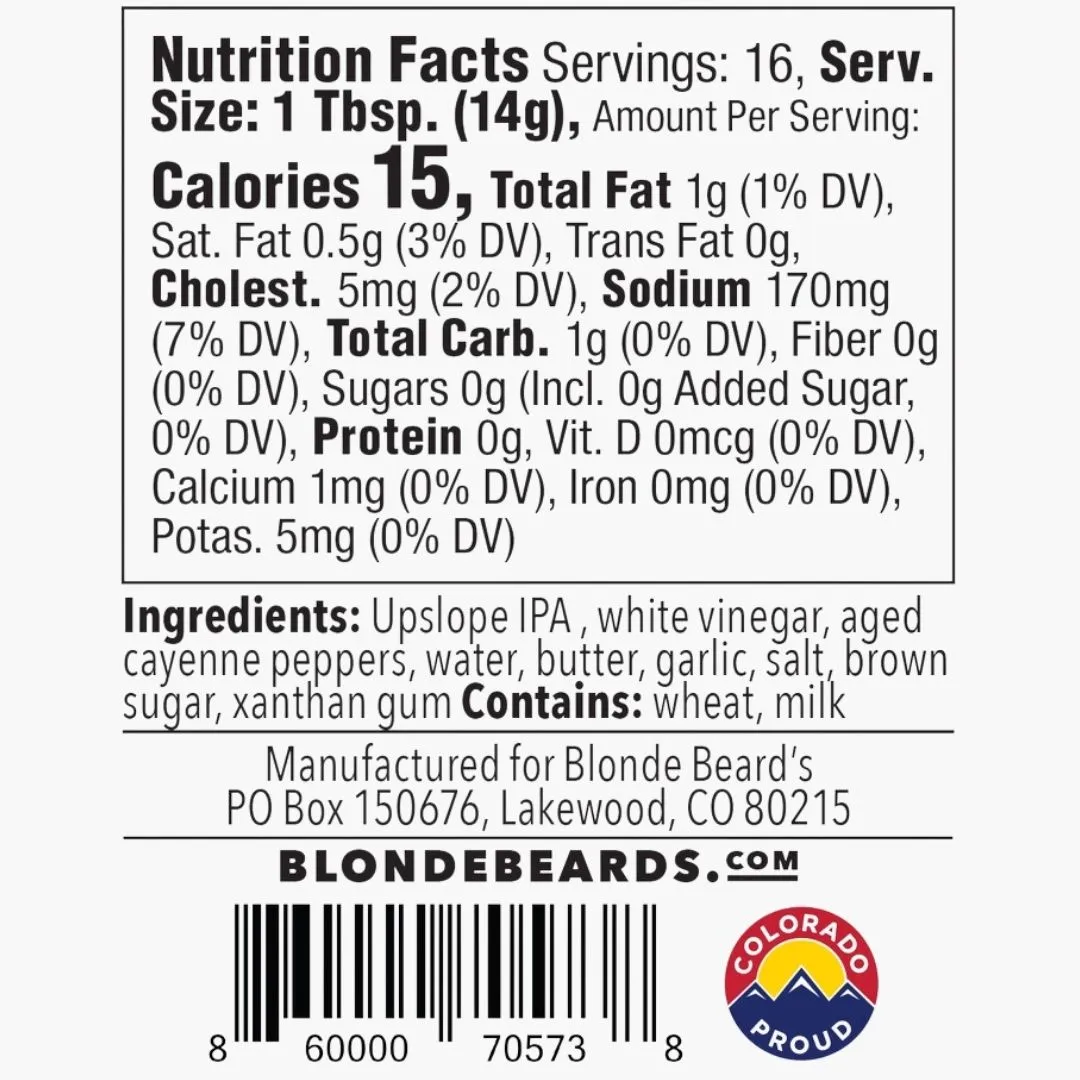 Ipa Buffalo Sauce (8 fl. oz.)
