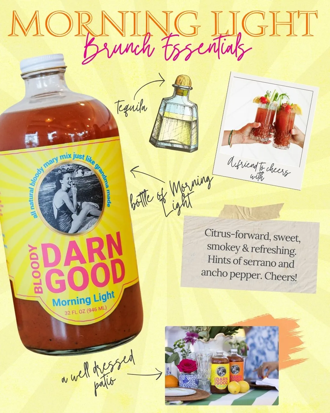 Morning Light Bloody Mary Mix - 32oz