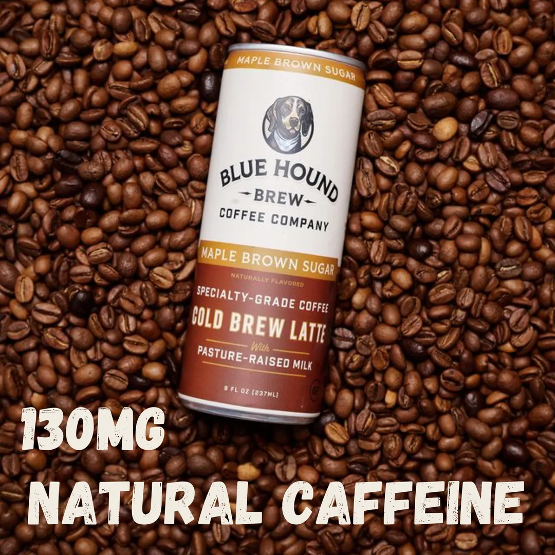 Blue Hound Brew - Salted Caramel Cold Brew Latte