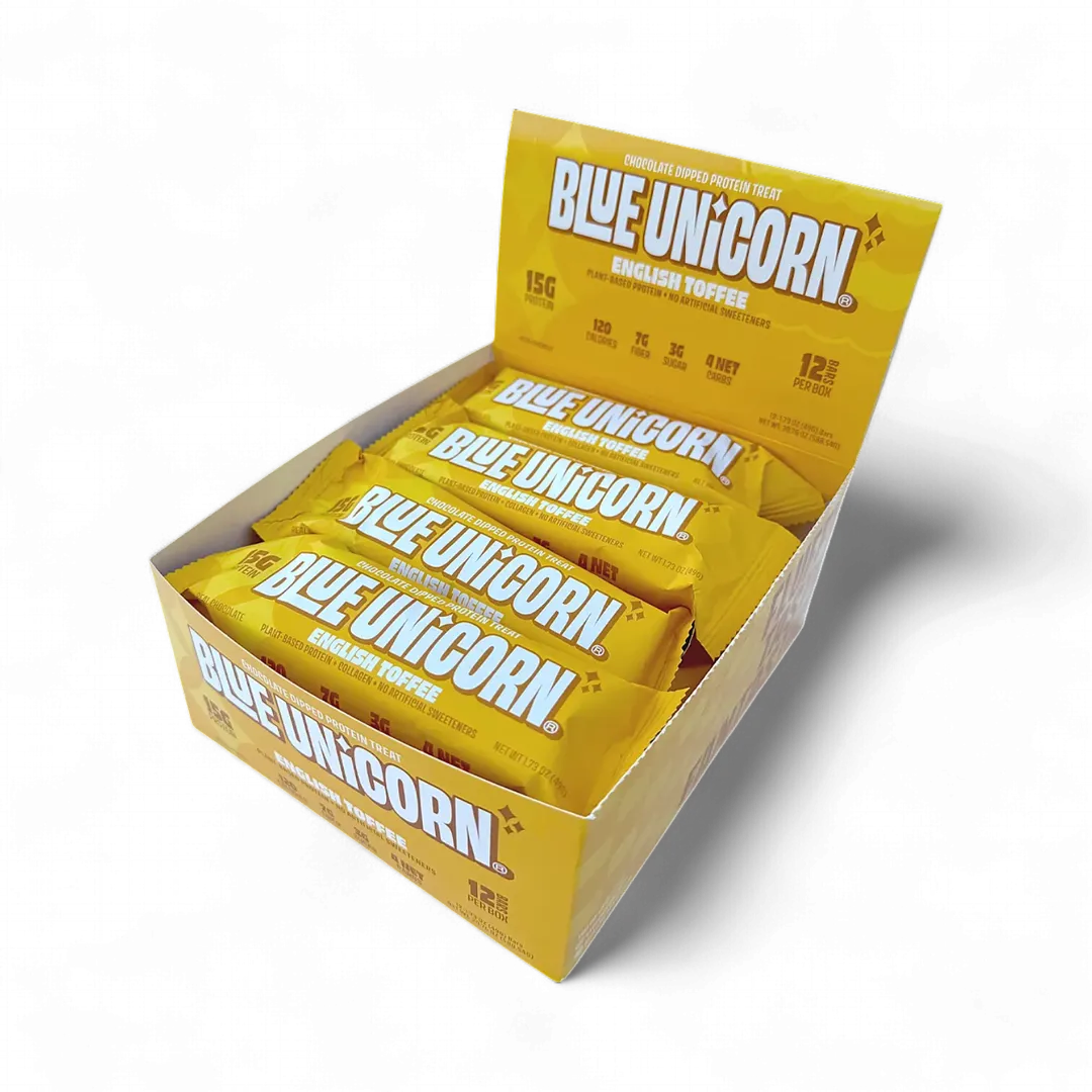 English Toffee Protein Bar Carton – 12 Bars