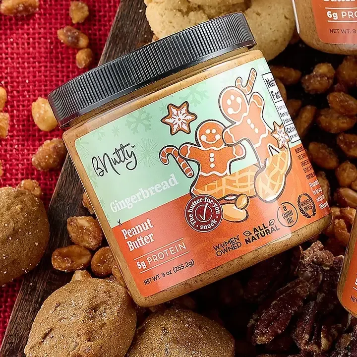 Gingerbread BNutty Peanut Butter