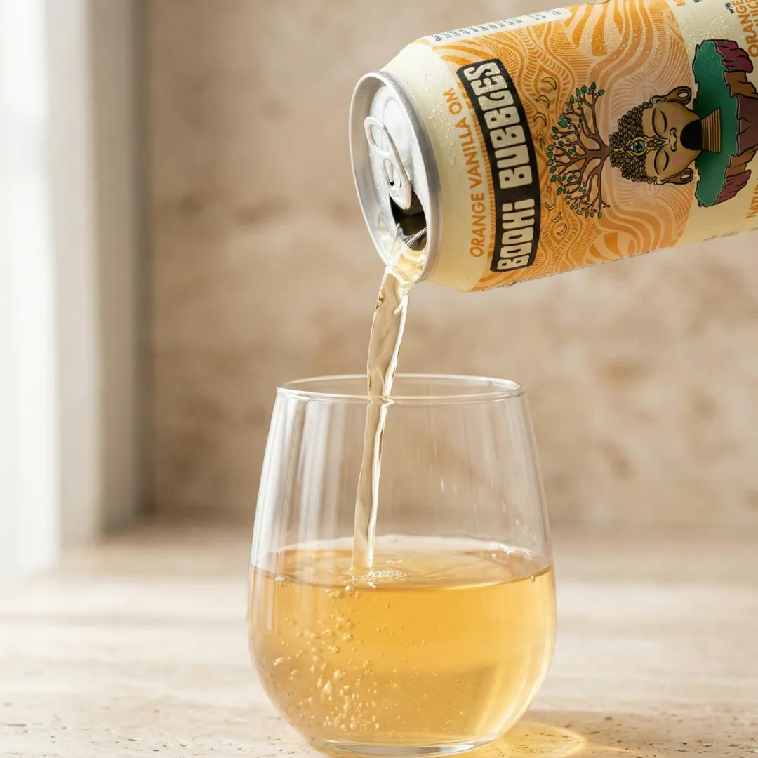 Orange Vanilla Om (12-pk) | Active Adaptogen Seltzer