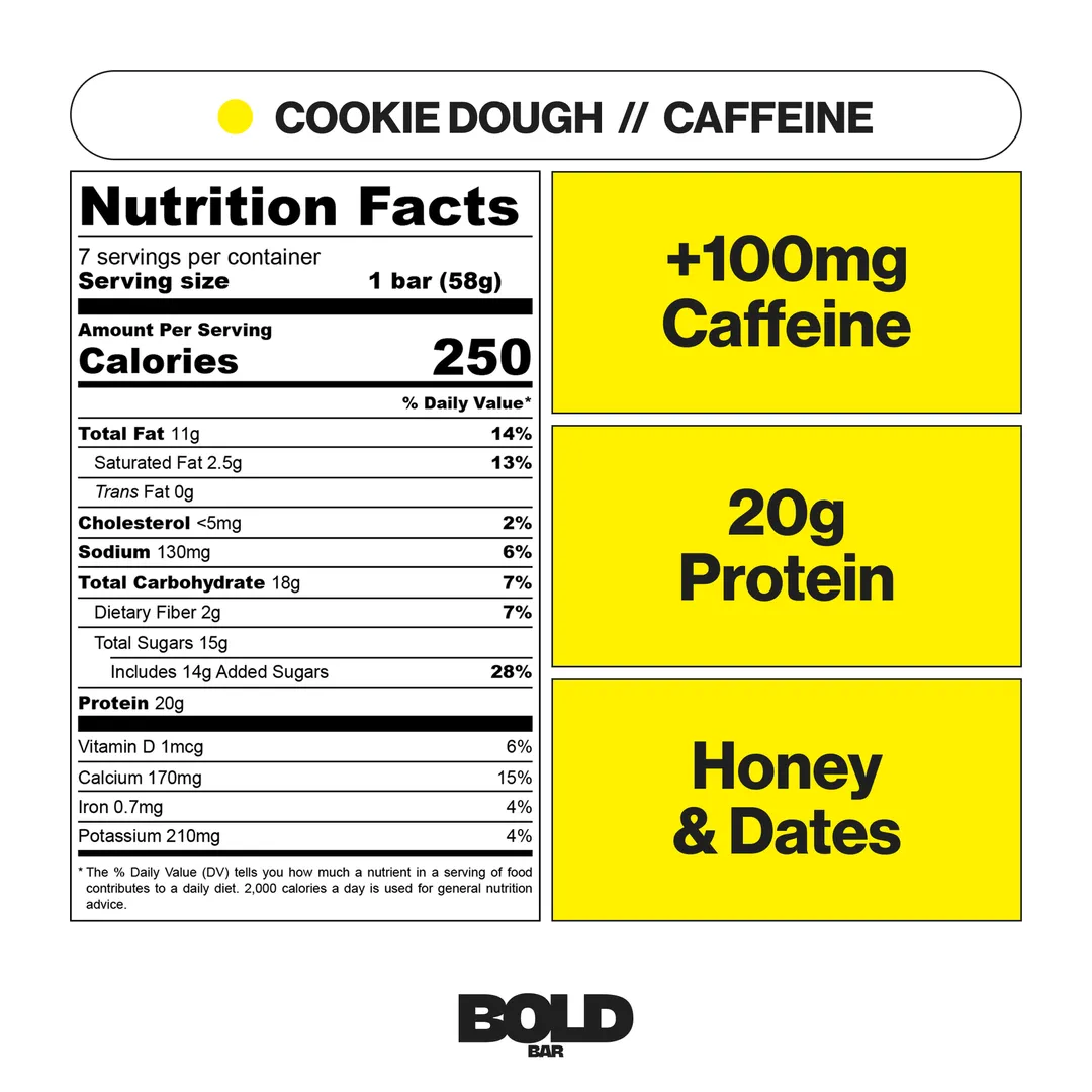 COOKIE DOUGH  + CAF (7 BAR CADDIE)