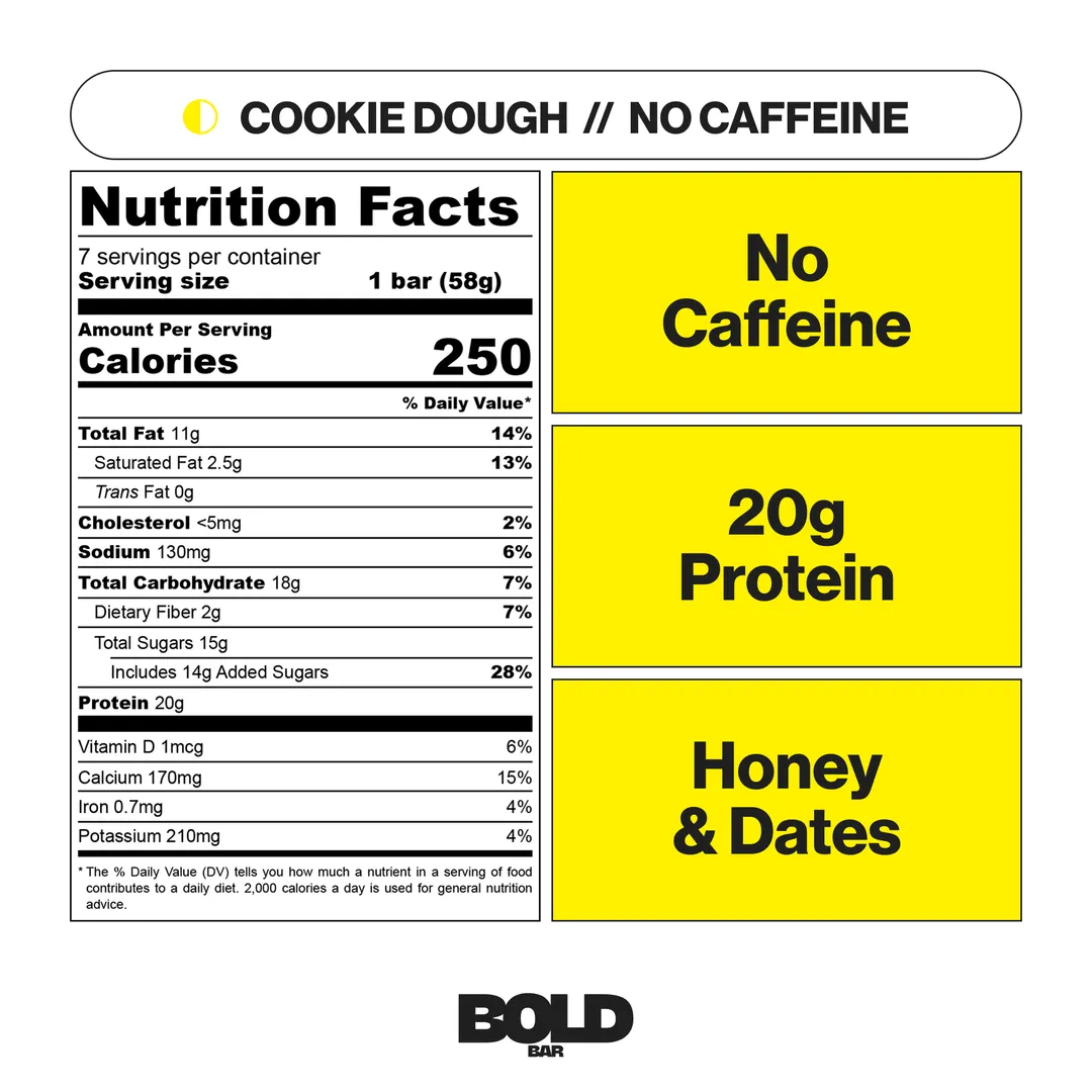 COOKIE DOUGH - NO CAF (7 BAR CADDIE)