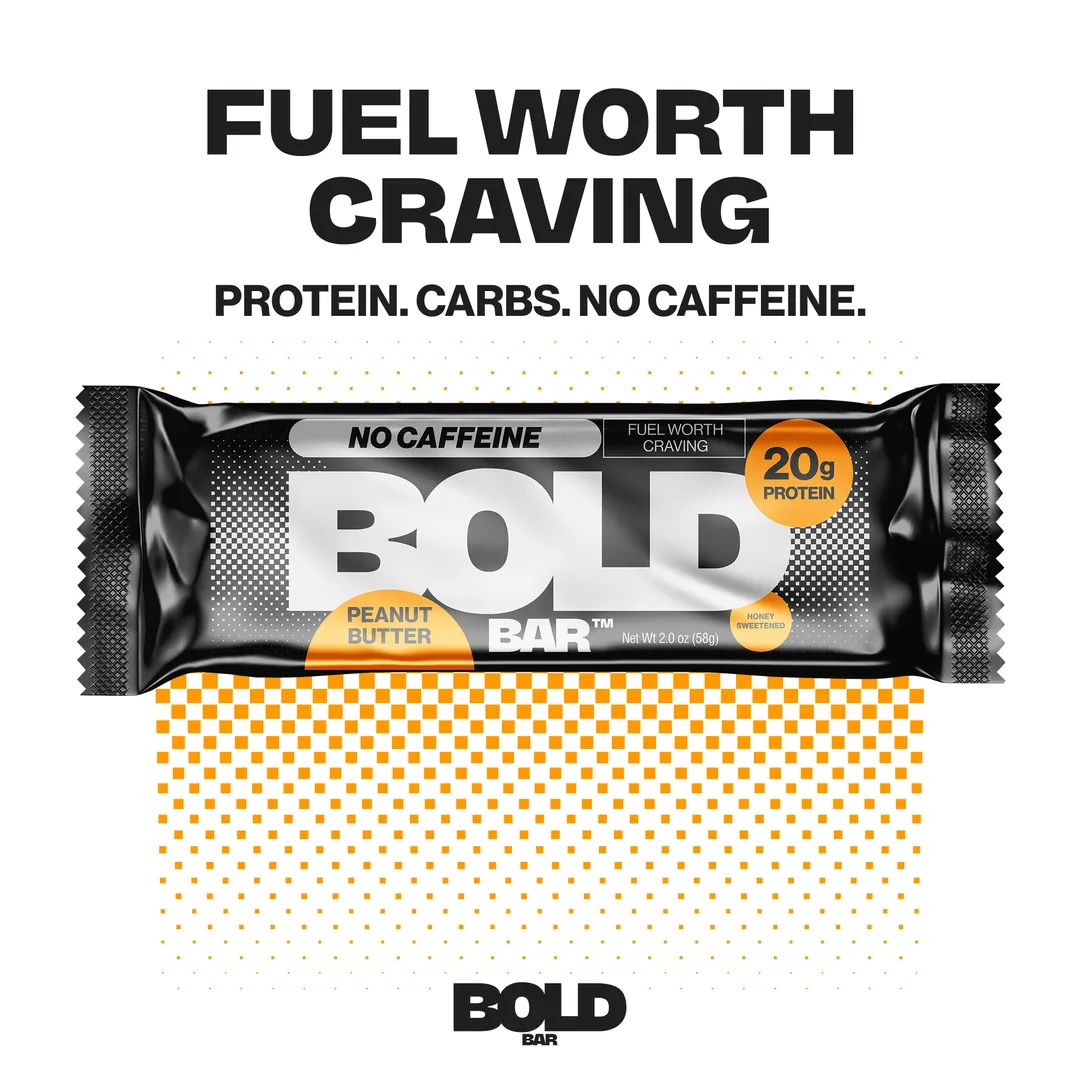 PEANUT BUTTER - NO CAF (7 BAR CADDIE)
