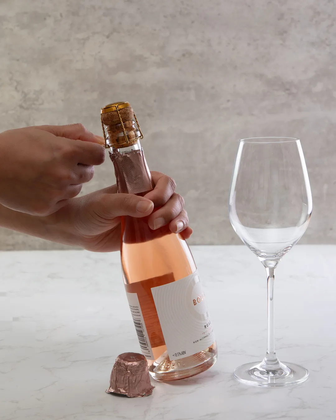 Sparkling Rosé 375ml - same great wine in a half bottle