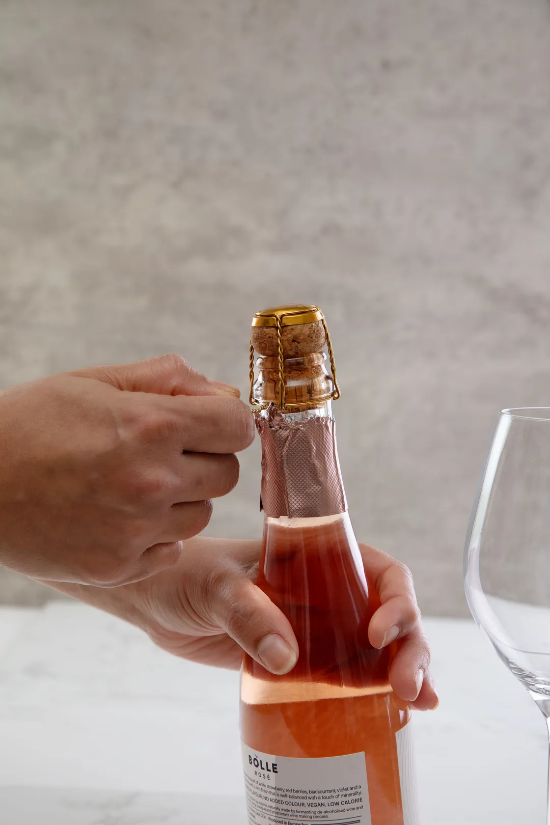 Sparkling Rosé 375ml - same great wine in a half bottle