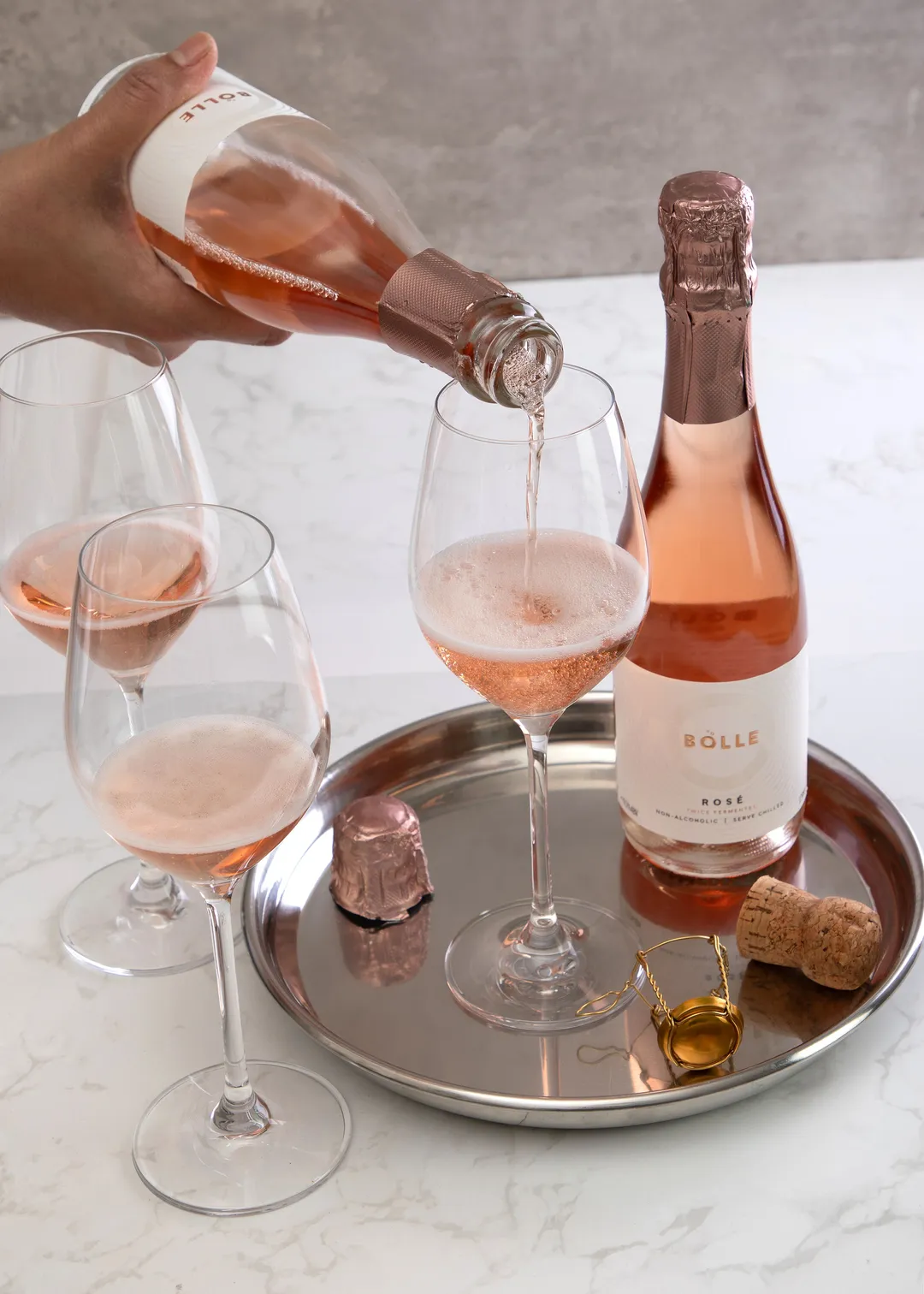 Sparkling Rosé 375ml - same great wine in a half bottle