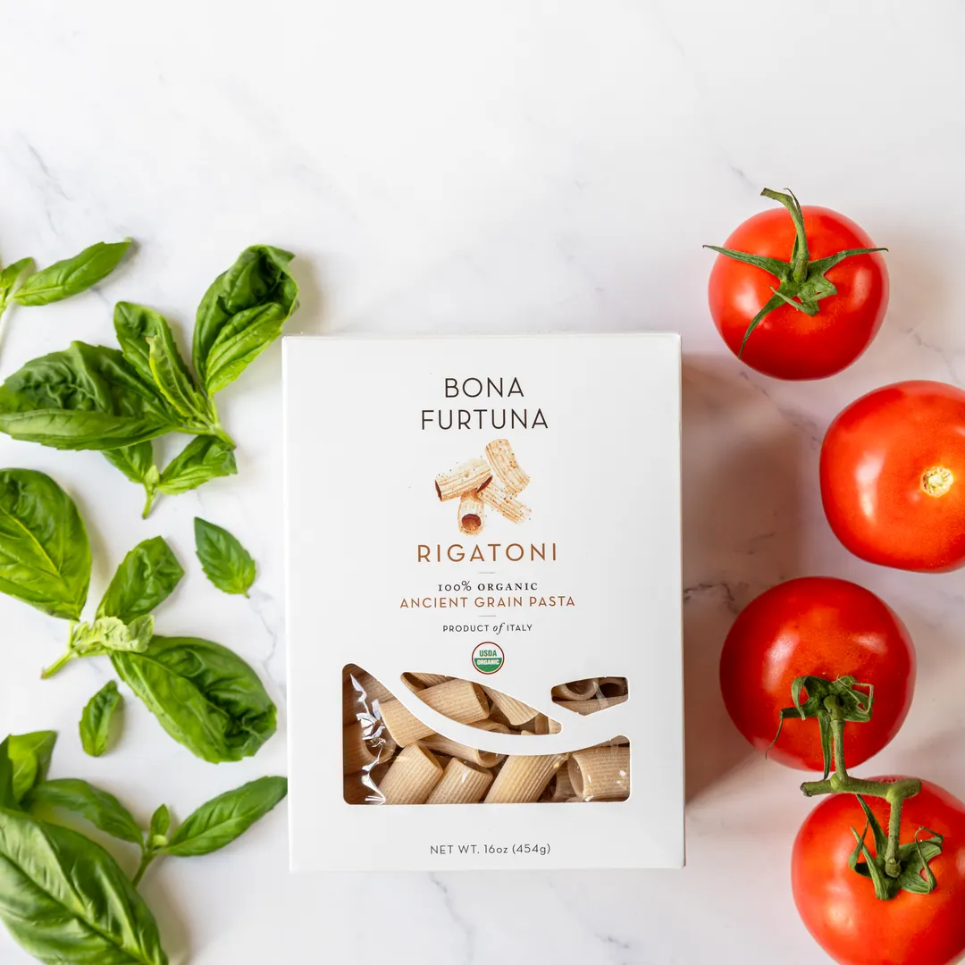 Sicilian Ancient Grain Organic Rigatoni Pasta
