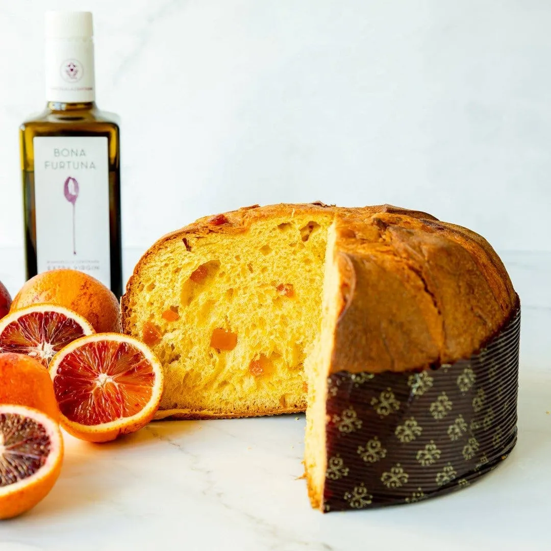 Blood Orange & Olive Oil Panettone