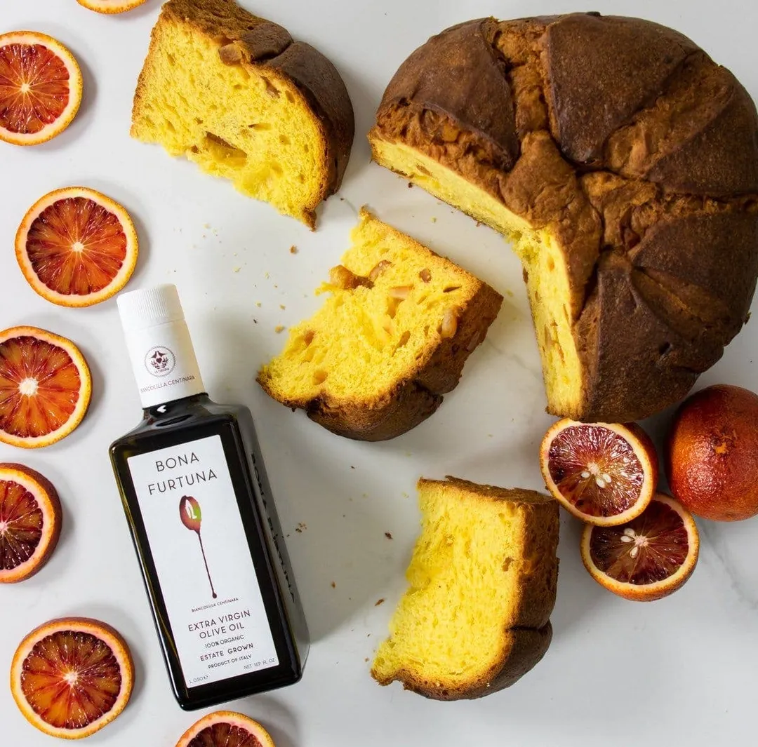Blood Orange & Olive Oil Panettone
