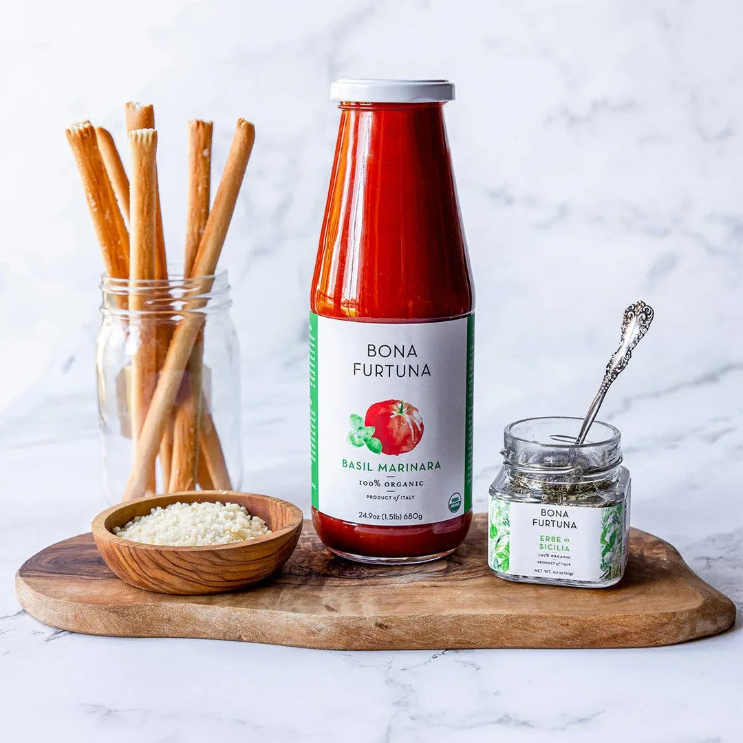 Organic Basil Marinara Pasta Sauce