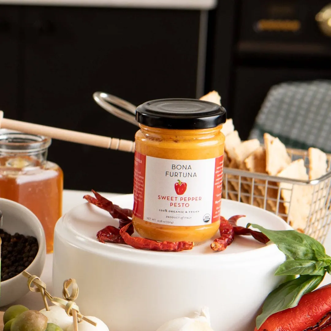Organic Sweet Pepper Pesto