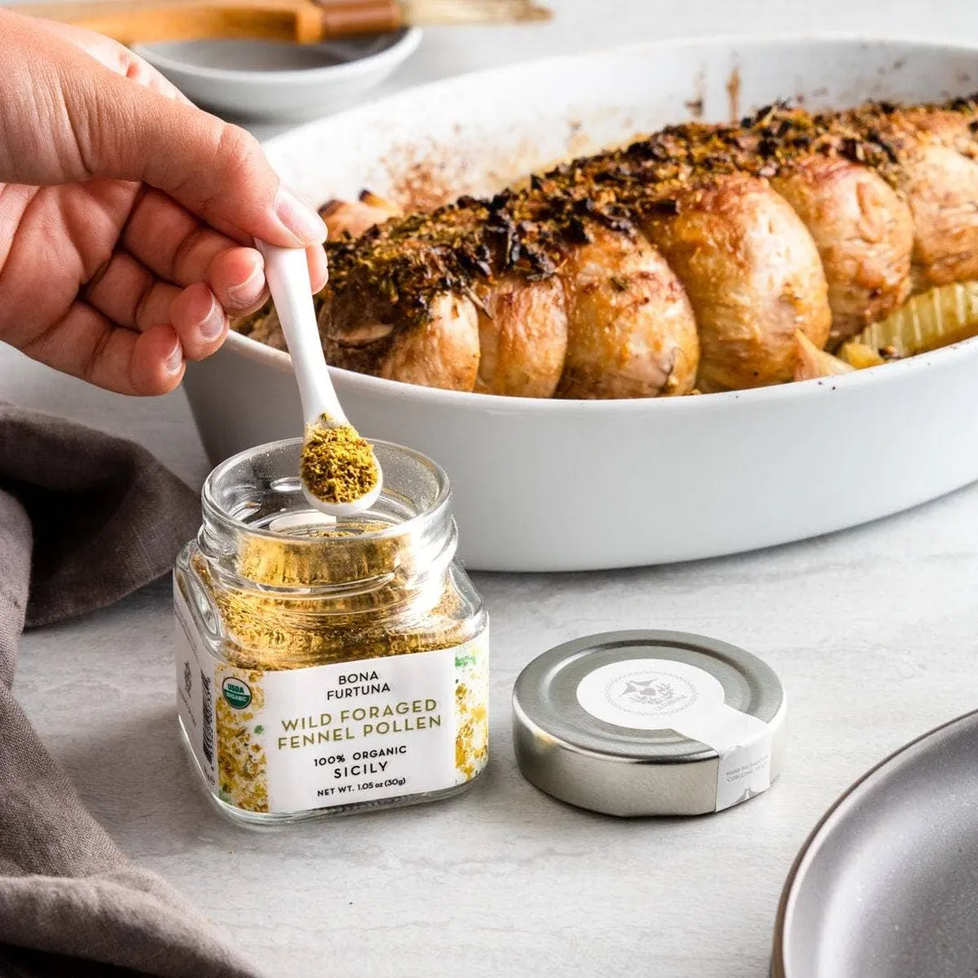 Organic Wild Foraged Fennel Pollen