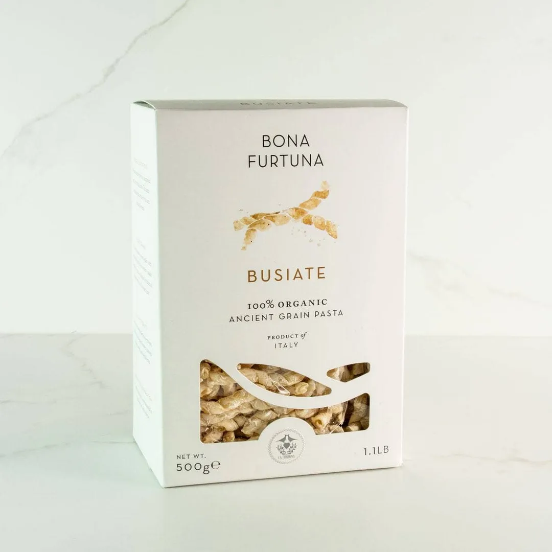 Sicilian Ancient Grain Organic Busiate Pasta