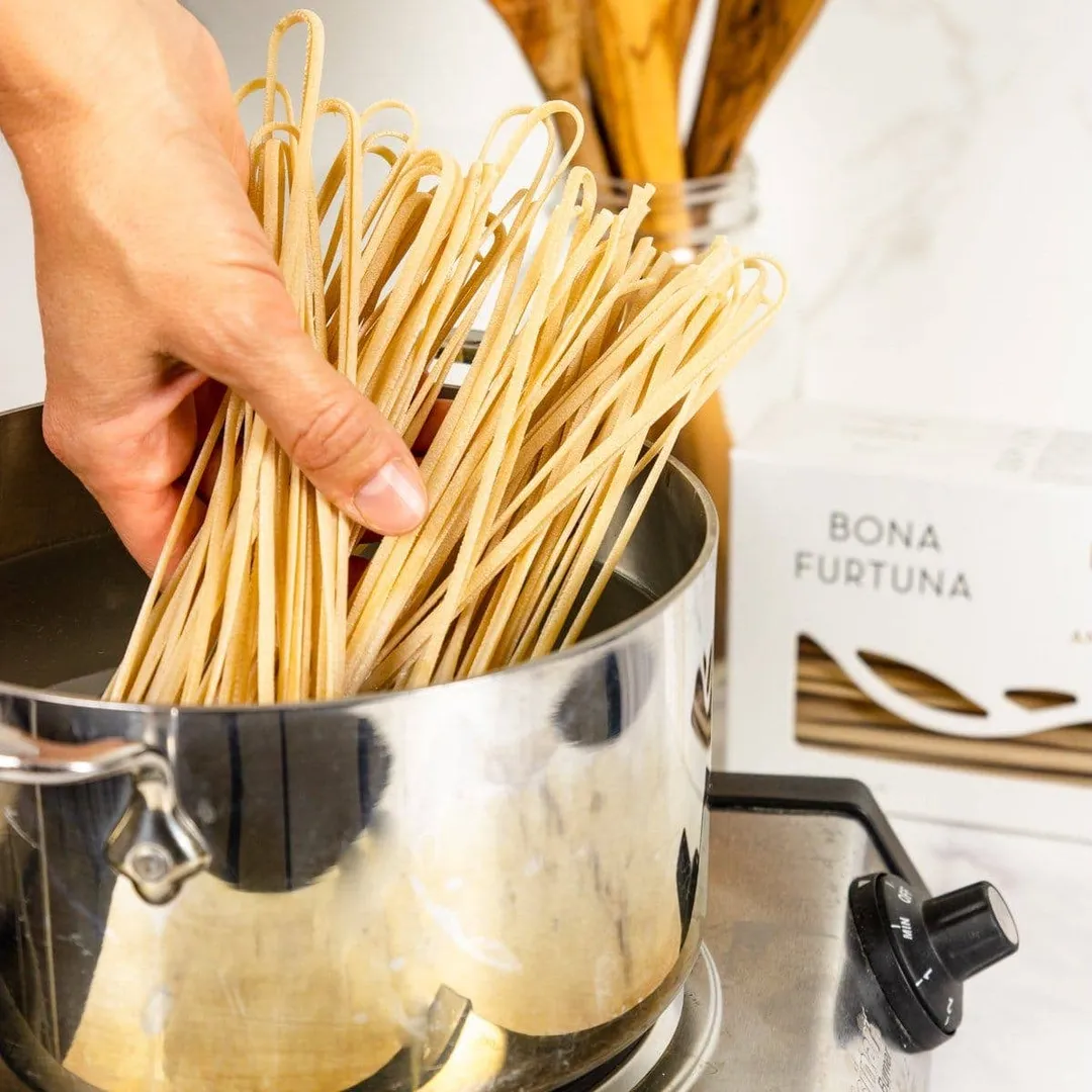 Sicilian Ancient Grain Organic Linguine Pasta