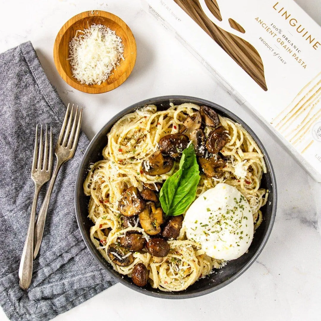 Sicilian Ancient Grain Organic Linguine Pasta