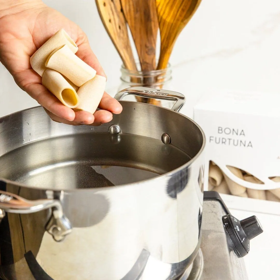 Sicilian Ancient Grain Organic Paccheri Pasta