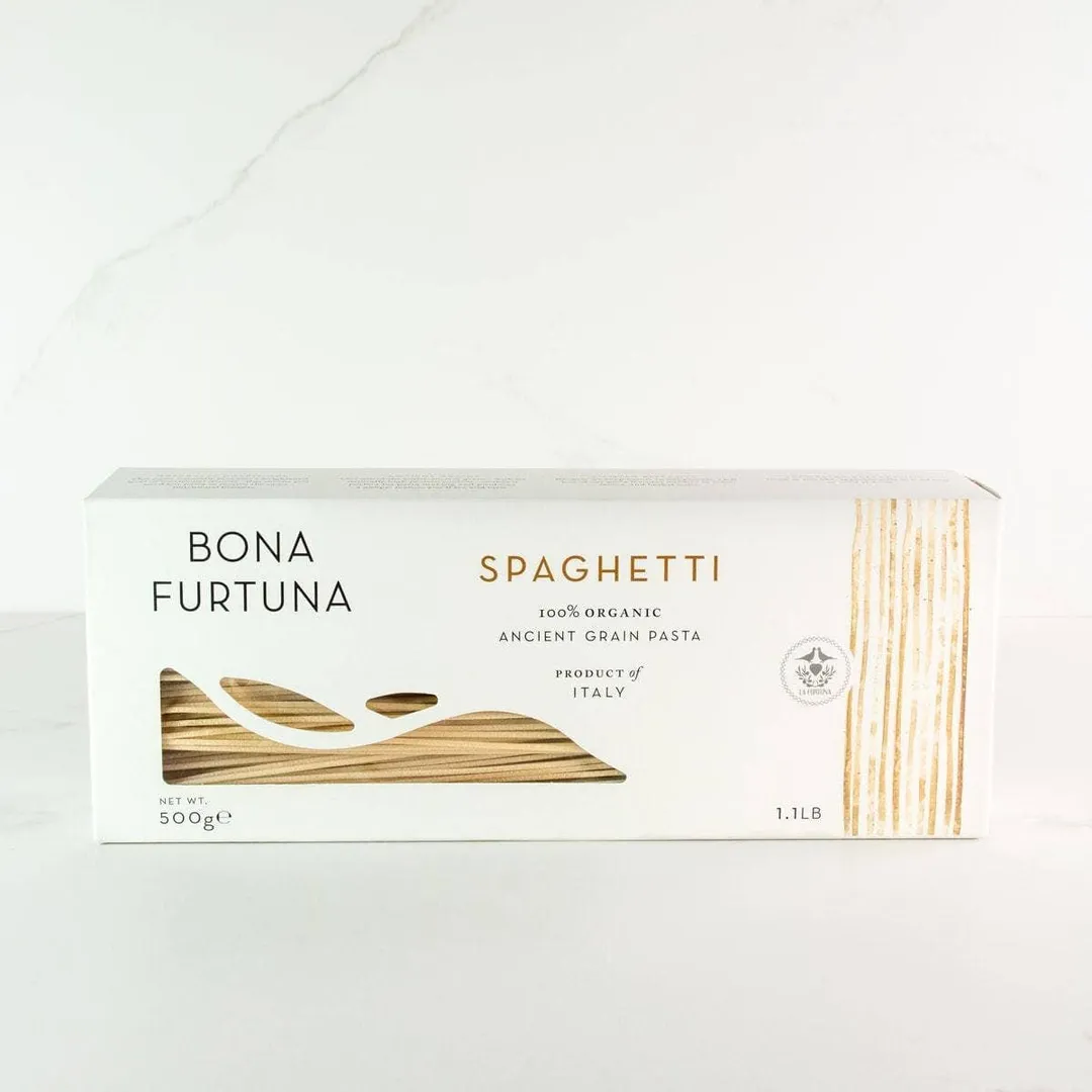 Sicilian Ancient Grain Organic Spaghetti Pasta