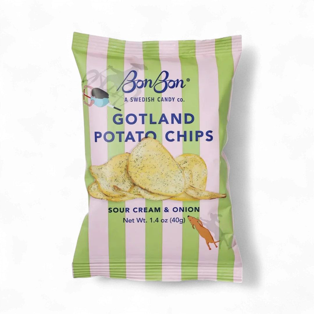 BonBon's Sour Cream and Onion Potato Chips