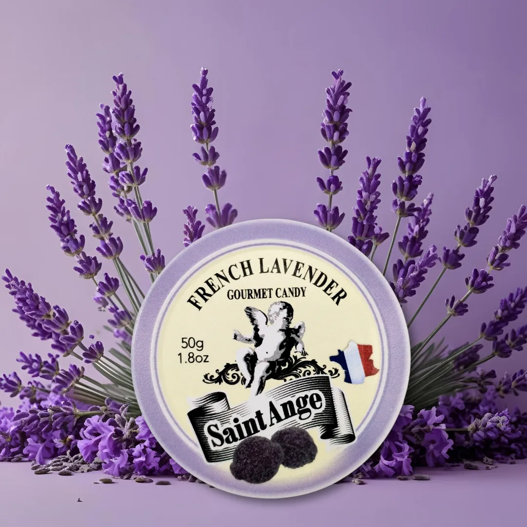 Saint Ange Lavender - French Gourmet Natural Candy Tin