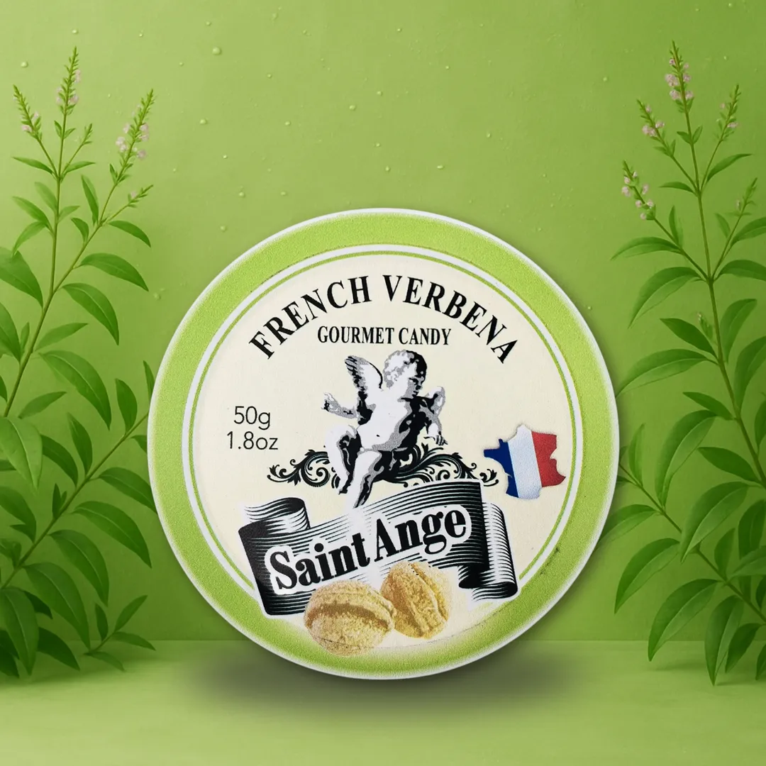 Saint Ange Verbena - French Gourmet Natural Candy Tin