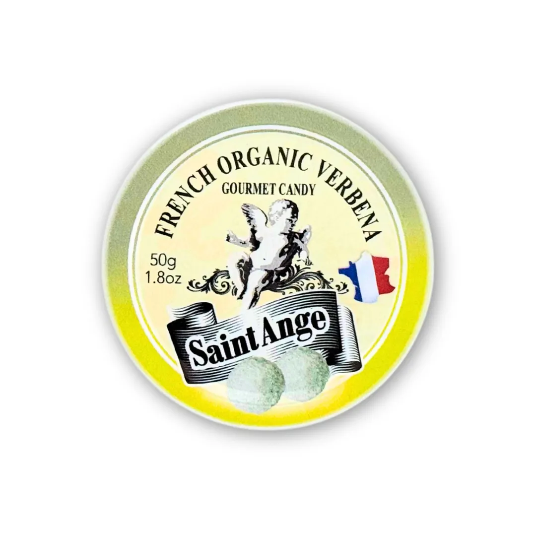 Saint Ange Organic Verbena - French Gourmet Candy Tin