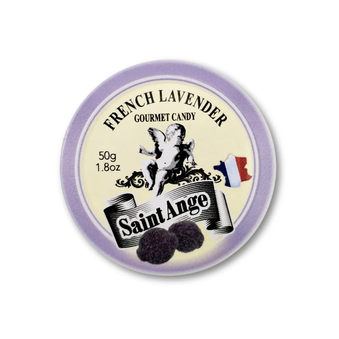 Saint Ange Lavender - French Gourmet Natural Candy Tin