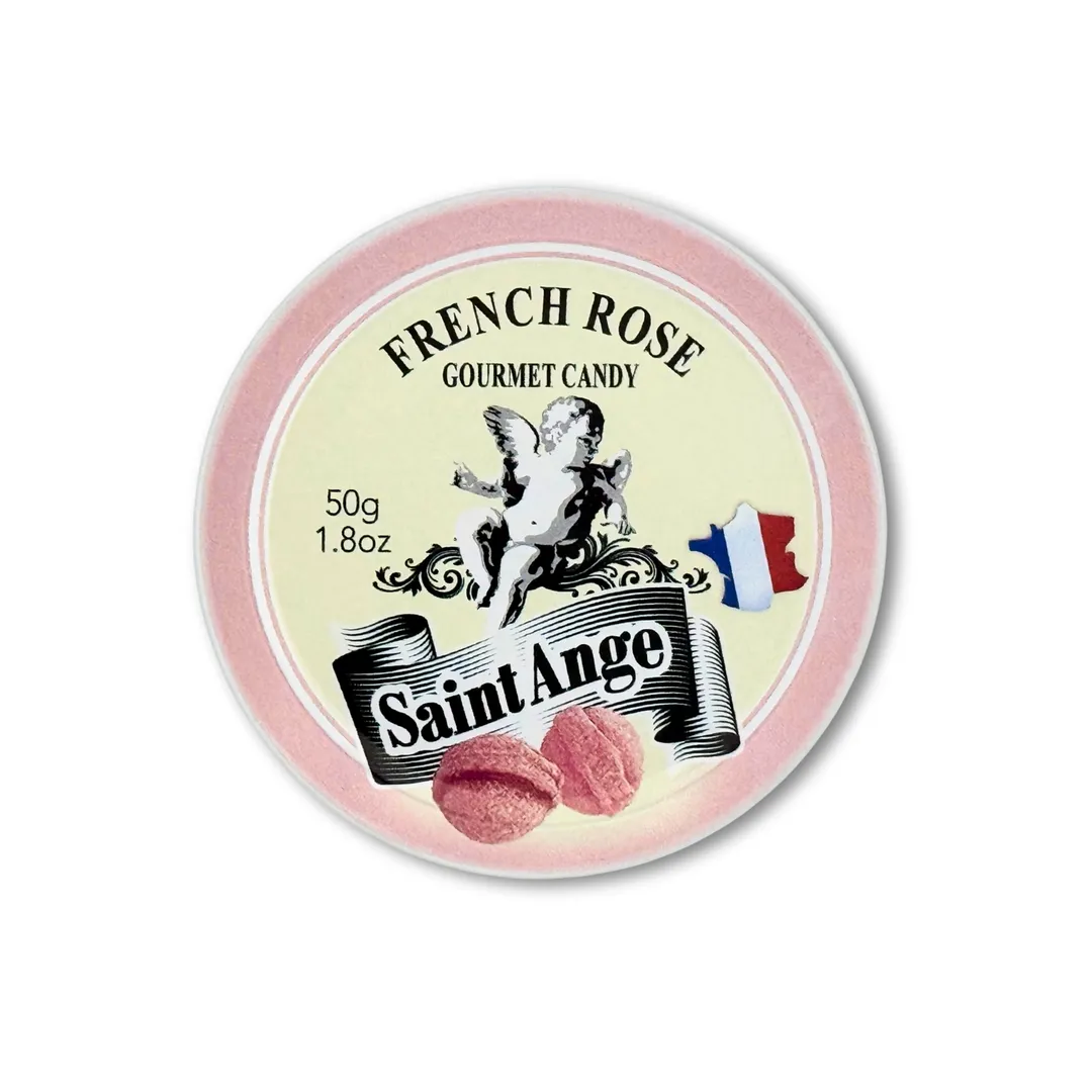 Saint Ange Rose - French Gourmet Natural Candy Tin