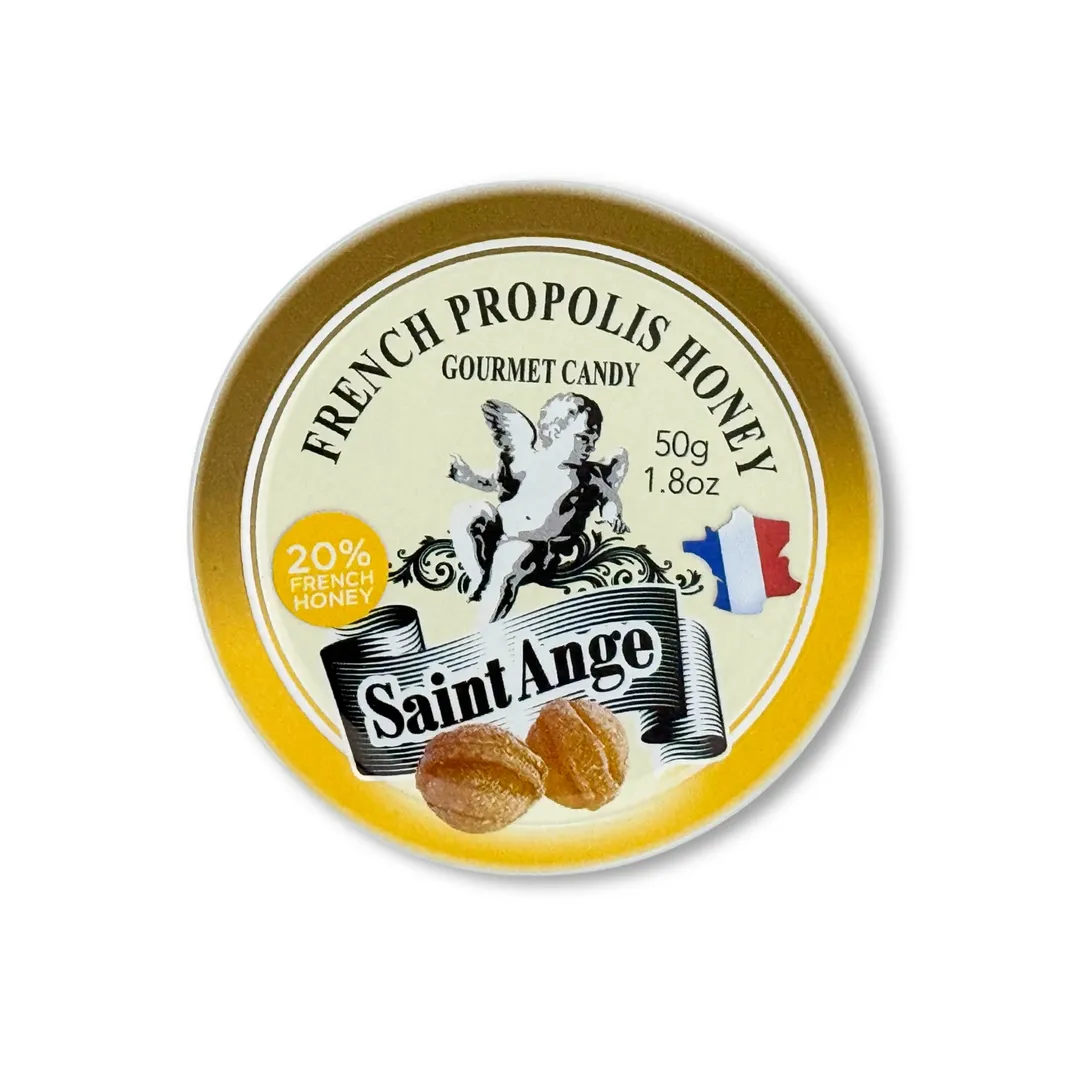 Saint Ange Honey Propolis - French Gourmet Natural Candy Tin