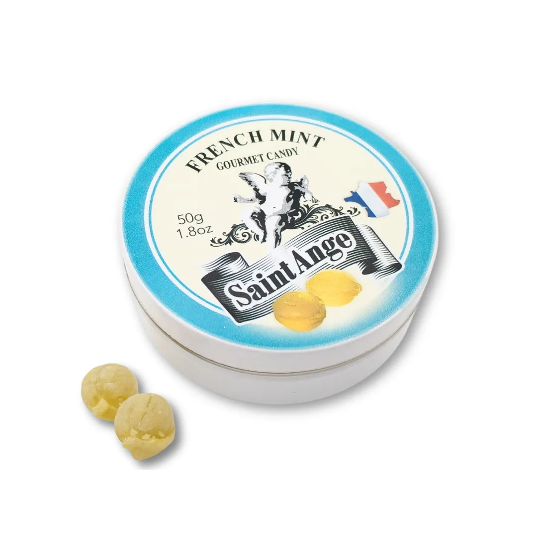 Saint Ange Mint - French Gourmet Natural Candy Tin