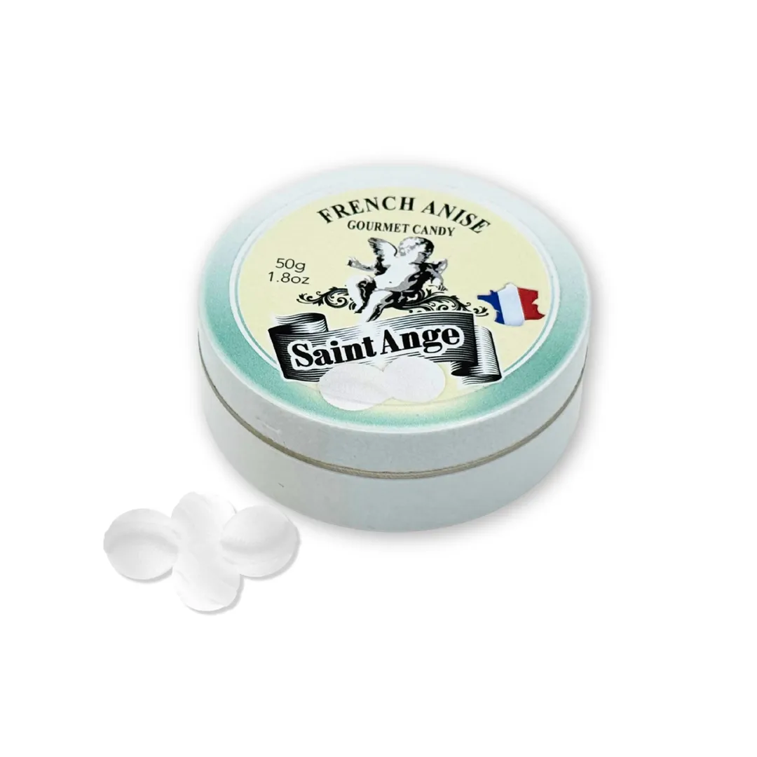 Saint Ange Anise - French Gourmet Natural Candy Tin