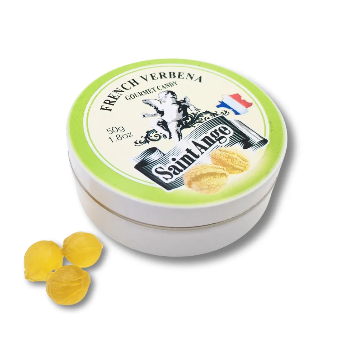 Saint Ange Verbena - French Gourmet Natural Candy Tin