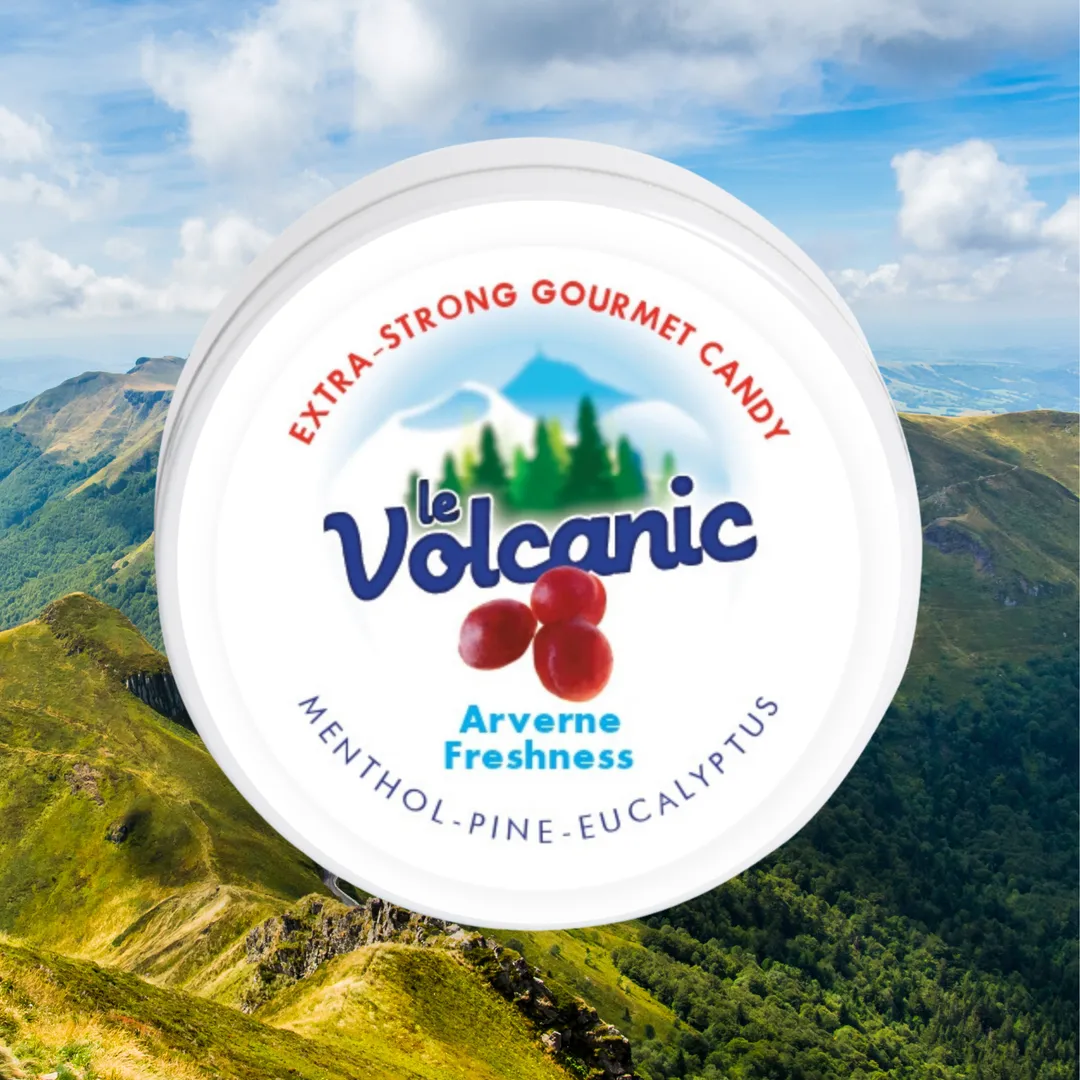 Le Volcanic Pine Eucalyptus - French Gourmet Candy Tin